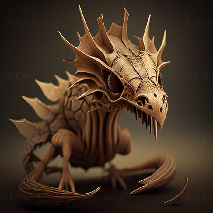 3D model Pheidole viserion (STL)